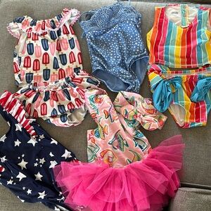 Girls 5T Bathing suit bundle
